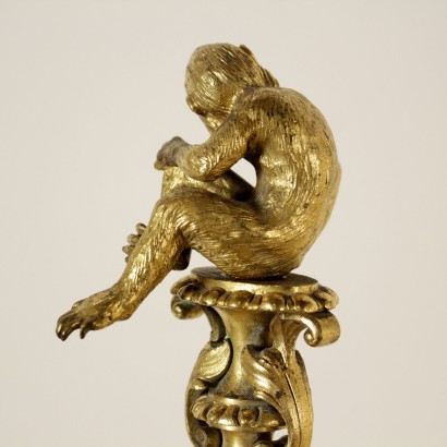 Plateau à Etageres Bronze doré Porcelaine Europe de l'Est Fin '800