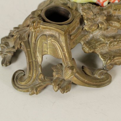antique, objet, objet antique, objet antique, objet chinois ancien, objet antique, objet néoclassique, objet du XIXe siècle, encrier en bronze doré.