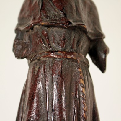 Wooden statue-detail