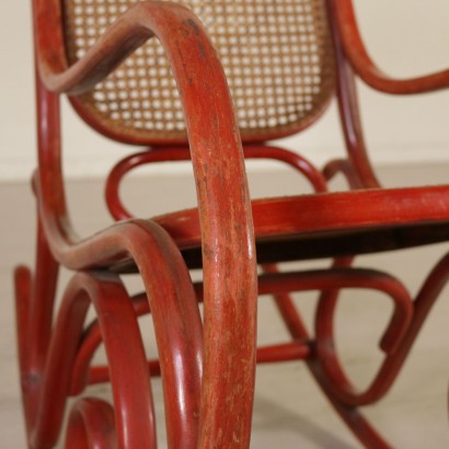 antigüedad, silla, sillas antiguas, silla antigua, silla italiana antigua, silla antigua, silla neoclásica, silla del siglo XX, mecedora, mecedora estilo Thonet.