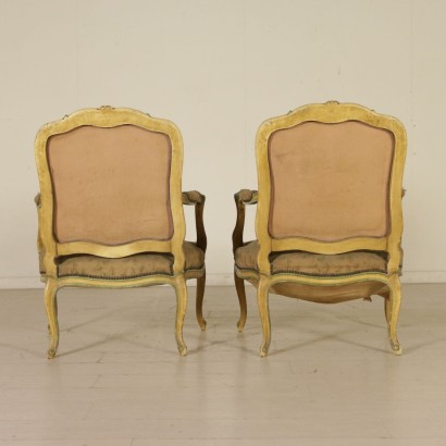antique, fauteuil, fauteuils antiques, fauteuil antique, fauteuil italien antique, fauteuil antique, fauteuil néoclassique, fauteuil du 20e siècle, paire de fauteuils, paire de fauteuils de style baroque.
