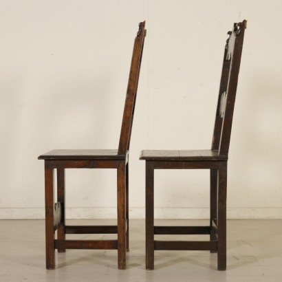 antique, chair, antique chairs, antique chair, antique Italian chair, antique chair, neoclassical chair, chair from the 1900s, group of chairs, pair of chairs.