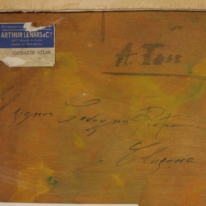 Kunst Novecento - Arturo Tosi,zurückzuführen ist-und rückseite