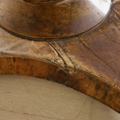 Round table with Marble top-unique