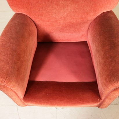 antigüedades modernas, antigüedades de diseño moderno, sillón, sillón de antigüedades modernas, sillón de antigüedades modernas, sillón italiano, sillón vintage, sillón de 40-50 años, sillón de diseño de 40-50 años.