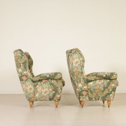 modern antiques, modern design antiques, armchair, modern antiques armchair, modern antiques armchair, Italian armchair, vintage armchair, 50s armchair, 50s design armchair, pair of armchairs.