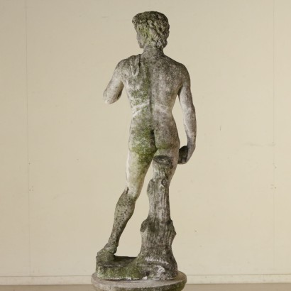 Statue of David Chippings Italy First Half of 1900s