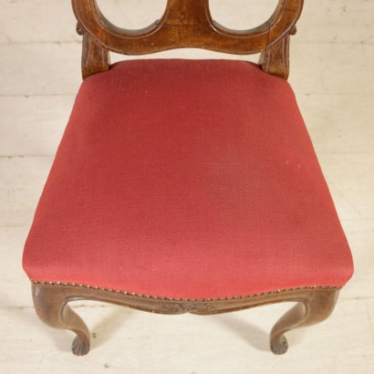 antik, stuhl, antike stühle, antiker stuhl, antiker italienischer stuhl, antiker stuhl, neoklassizistischer stuhl, 900 stuhl, gruppe von sechs stilstühlen.