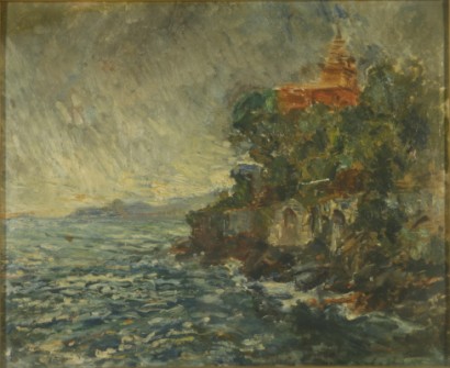 Paesaggio di Vittorio Agostino Castagneto