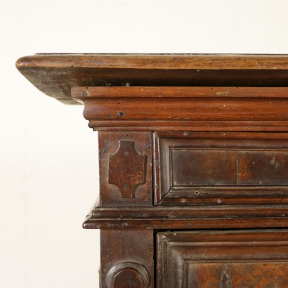 Impressive Chest of Drawers Walnut Italy Late 1600s