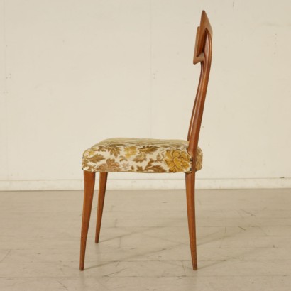antiquités modernes, antiquités de design moderne, chaise, chaise antique moderne, chaise antique moderne, chaise italienne, chaise vintage, chaise des années 1950-1960, chaise design des années 1950-1960, groupe de quatre chaises.