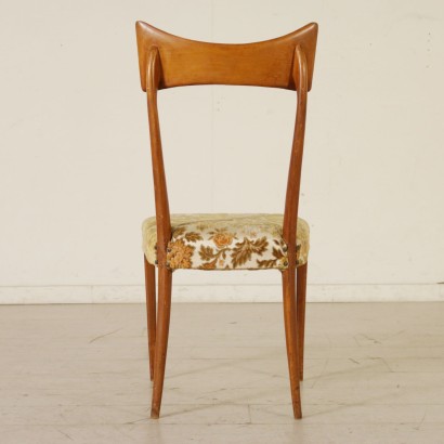 antiquités modernes, antiquités de design moderne, chaise, chaise antique moderne, chaise antique moderne, chaise italienne, chaise vintage, chaise des années 1950-1960, chaise design des années 1950-1960, groupe de quatre chaises.