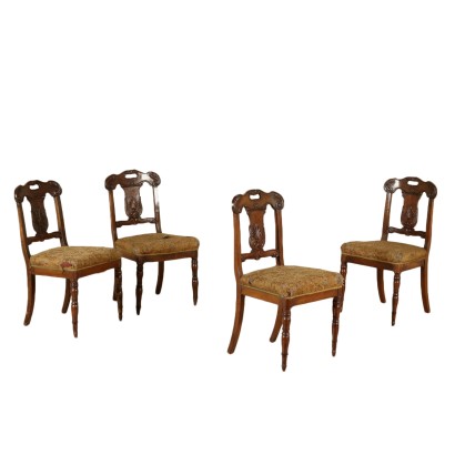 Group of Four Chairs Restoration