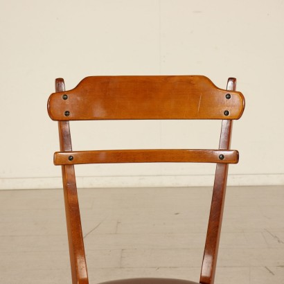 antigüedad moderna, antigüedad de diseño moderno, silla, silla moderna, silla moderna, silla italiana, silla vintage, silla de los 60, silla de diseño de los 60, grupo de seis sillas.