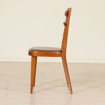 antigüedades modernas, antigüedades de diseño moderno, silla, silla antigua moderna, silla antigua moderna, silla italiana, silla vintage, silla de los 60, silla de diseño de los 60, grupo de seis sillas.