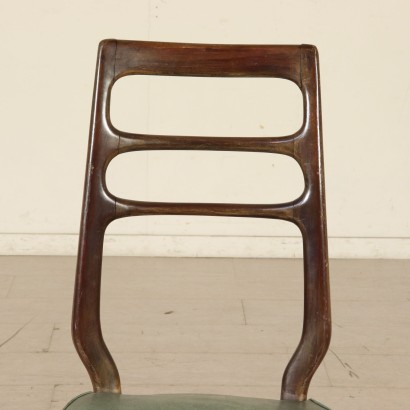 antiguo moderno, diseño moderno, silla, silla moderna, silla moderna, silla italiana, silla vintage, silla de los años 50, silla de diseño de los años 50, grupo de seis sillas de los años 50.