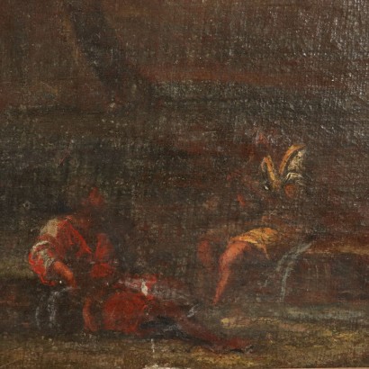Landscape with Architecture and Figures - detail