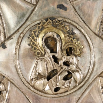 Madonna and Child with Angels-detail