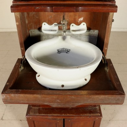 Dressing Table for Boat Mahogany England Late 1800s