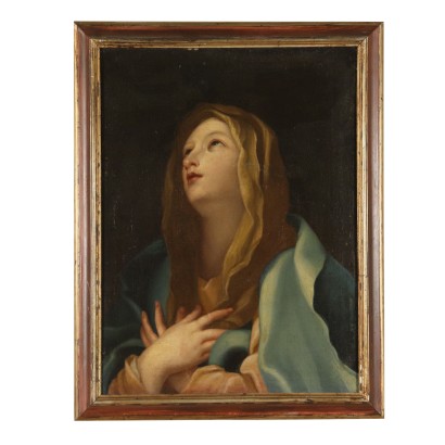 Alte Malerei - Madonna Angekündigt