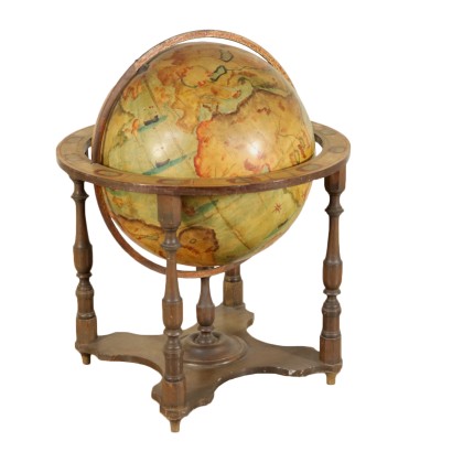 antiques, objects, antiques objects, ancient objects, ancient Italian objects, antiques objects, neoclassical objects, objects of the 900, lacquered globe.