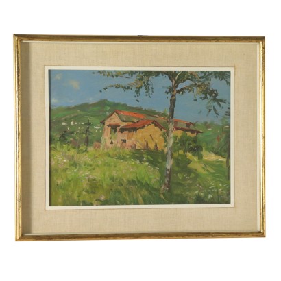 Arte Novecento-Paesaggio di Vittorio Manini