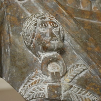 Two Marbles Half Bust Hadrian Emperor Italy 19th Century