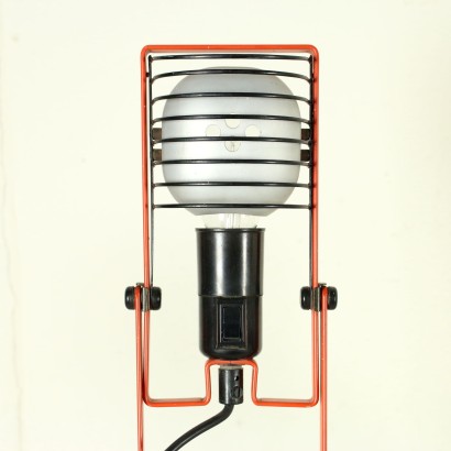 Pair of Metal Artemide Table Lamps Vintage Italy 1970s
