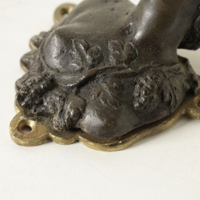 Neuf Poignés Bronze Nicolò Roccatagliata Italie XVIIeme siècle