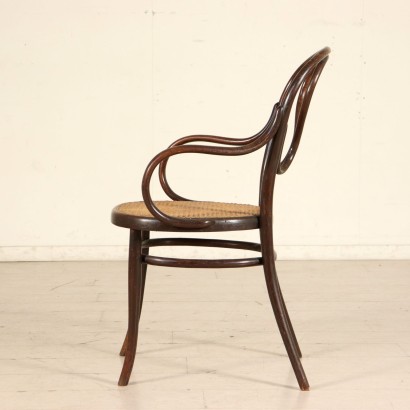 Antik, Stuhl, Antike Stühle, Antiker Stuhl, Antiker österreichischer Stuhl, Antiker Stuhl, neoklassizistischer Stuhl, Stuhl des 20. Jahrhunderts, Thonet-Sessel.