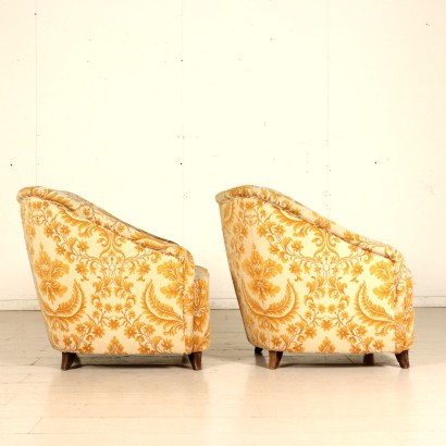 moderne Antiquitäten, moderne Design-Antiquitäten, Sessel, moderne Antiquitäten-Sessel, moderne Antiquitäten-Sessel, italienischer Sessel, Vintage-Sessel, 50er-Sessel, 50er-Design-Sessel, Paar Sessel.
