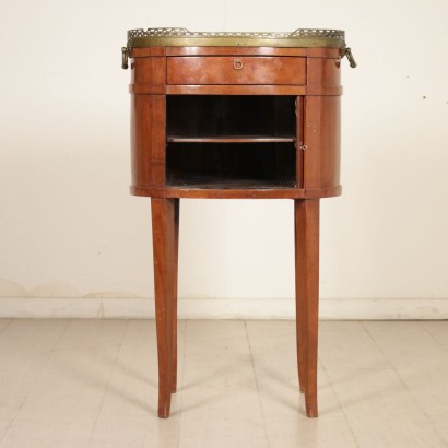 Cabinet with Small Rolling Shutter Walnut Italy Late 1700s