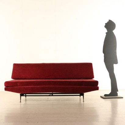 moderne Antiquitäten, moderne Design-Antiquitäten, Sofa, modernes antikes Sofa, modernes Antiquitäten-Sofa, italienisches Sofa, Vintage-Sofa, 60er-Jahre-Sofa, 60er-Jahre-Design-Sofa