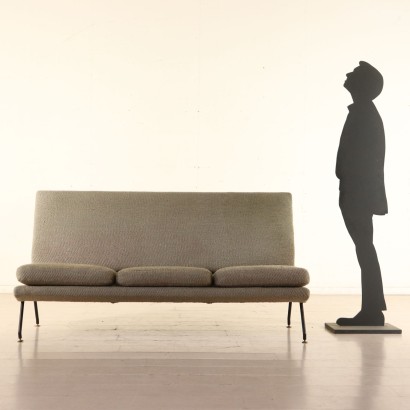 moderne Antiquitäten, moderne Design-Antiquitäten, Sofa, modernes antikes Sofa, modernes Antiquitäten-Sofa, italienisches Sofa, Vintage-Sofa, 60er-Jahre-Sofa, 60er-Jahre-Design-Sofa