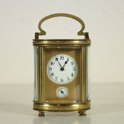 Antik, Uhr, antike Uhr, antike Uhr, antike italienische Uhr, antike Uhr, neoklassizistische Uhr, Uhr aus dem 19. Jahrhundert, Standuhr, Wanduhr, Reiseoffizier.