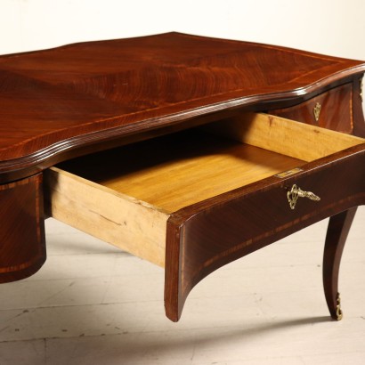 Desk Brazilian Rosewood Manufactured in Italy Second Half of 1800s