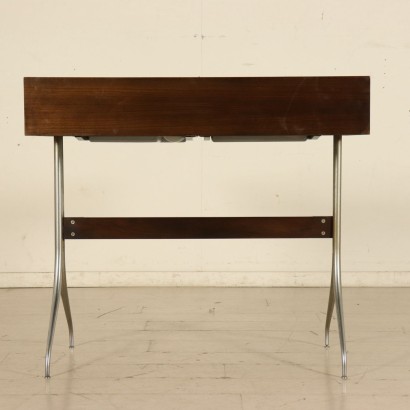 Writing Desk by George Nelson Solid Sessile Oak Vintage 1960s-1970s