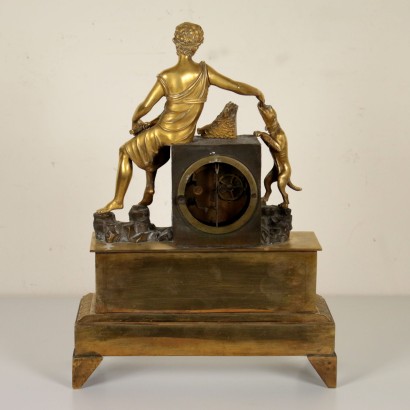 Horloge de Table Bronze doré Moitié '800