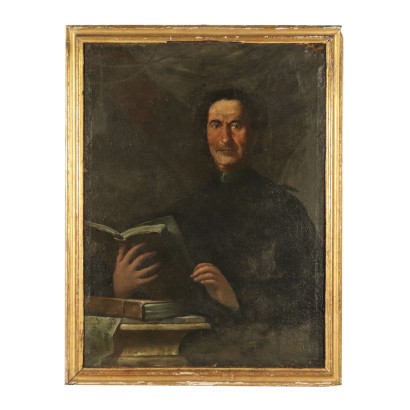 Portrait of Priest Oil on Canvas 1778