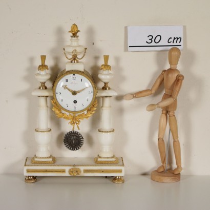 antigüedades, reloj, reloj antigüedades, reloj antiguo, reloj italiano antiguo, reloj antiguo, reloj neoclásico, reloj del siglo XIX, reloj de péndulo, reloj de pared, reloj Lèchopiè à Paris, Lechopie