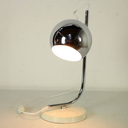 Lampe de Table Reggiani Métal chromé et laqué Italie Années 60-70