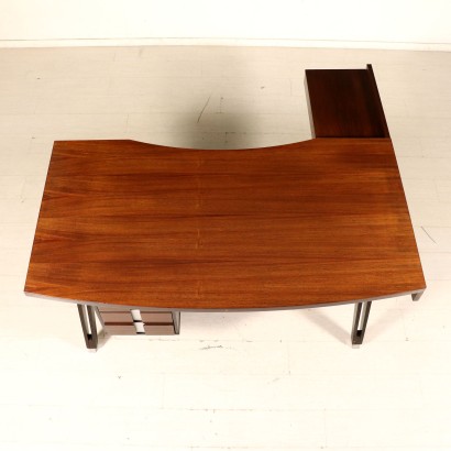 moderne Antiquitäten, moderne Design-Antiquitäten, Schreibtisch, moderner Antiquitäten-Schreibtisch, moderner Antiquitäten-Schreibtisch, italienischer Schreibtisch, Vintage-Schreibtisch, 60er-Schreibtisch, 60er-Design-Schreibtisch