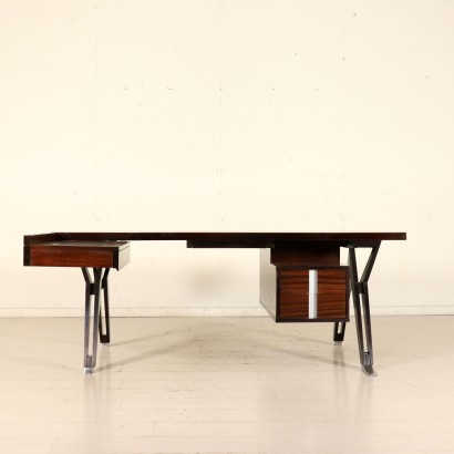 moderne Antiquitäten, moderne Design-Antiquitäten, Schreibtisch, moderner Antiquitäten-Schreibtisch, moderner Antiquitäten-Schreibtisch, italienischer Schreibtisch, Vintage-Schreibtisch, 60er-Schreibtisch, 60er-Design-Schreibtisch