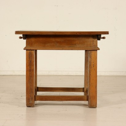 Walnut Table with Removable Top Vintage Italy 18th-20th Century