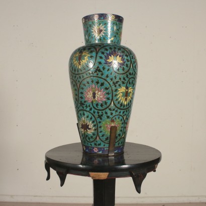 Vase mit Säule - Besonders