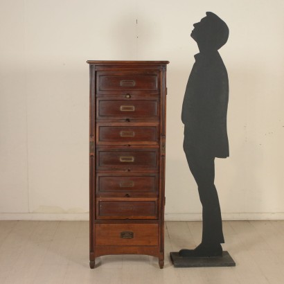 Walnut Chest of Drawers Italy First Half of 1900s