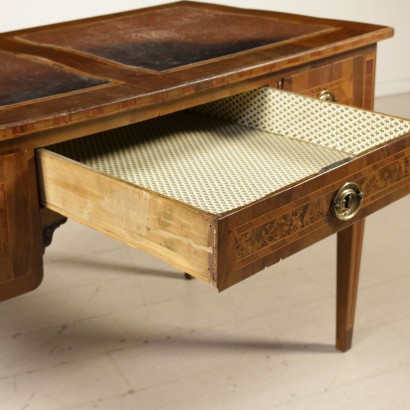 Schreibtisch Holz Antike-insbesondere