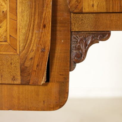 Schreibtisch Holz Antike-insbesondere