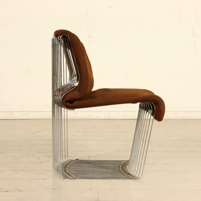 Set of Chairs by Verner Panton Vintage Denmark 1960s