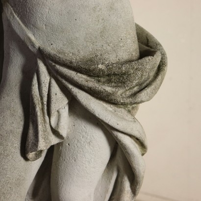 Statue d'une Femme Grave Italie Fin '800 Début '900